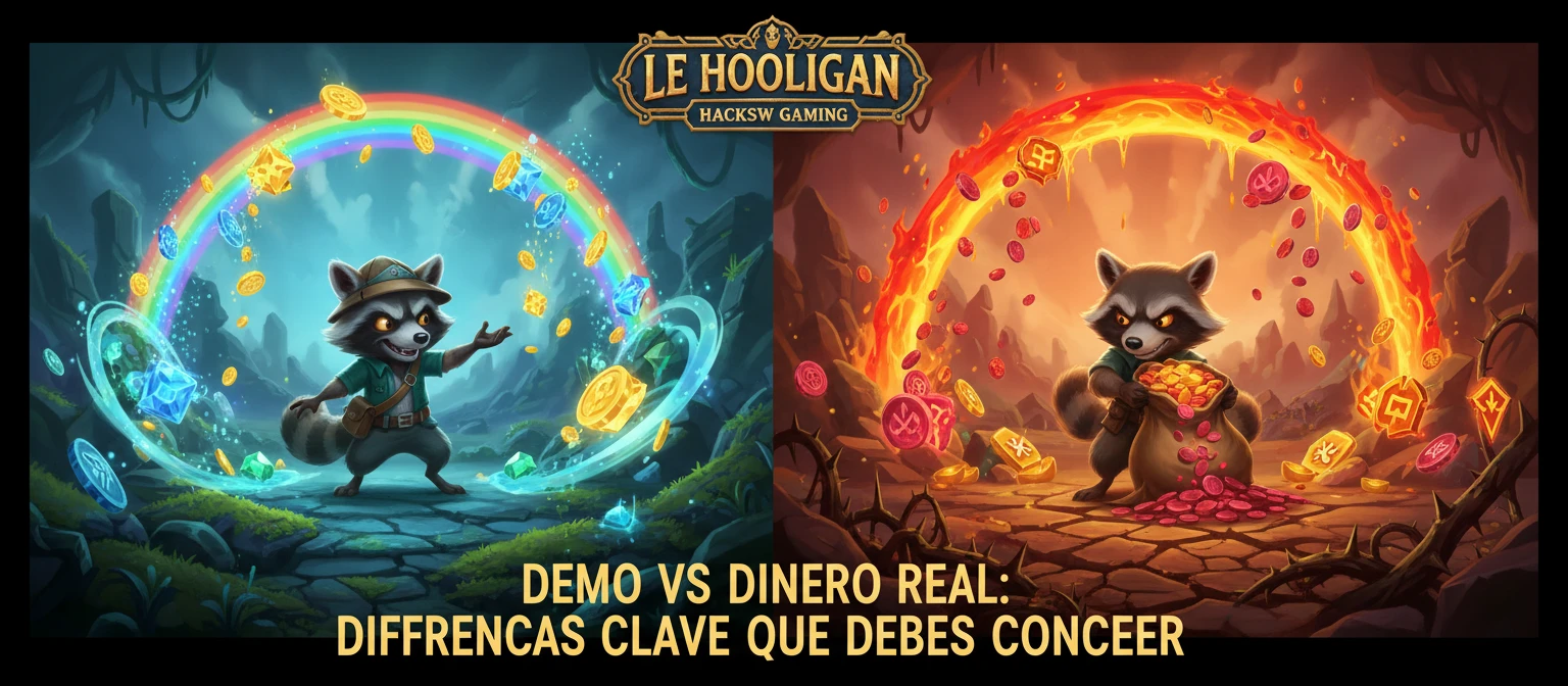 Demo vs dinero real: diferencias clave que debes conocer | Le Hooligan
